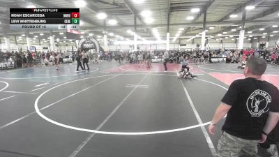 43 lbs Round Of 16 - Noah Escarcega, Manu WC vs Levi Whittenburg, Ceres Pups WC