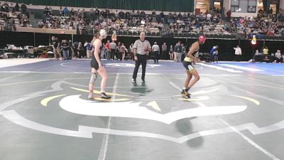 110 lbs Round 2 - Jada Agurs, Gwynn Park vs Isabella Peluso, Quince Orchard
