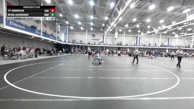 165 lbs Consi Of 16 #1 - Ty Deericks, Kent State vs Ryan Alvarado, Army-West Point