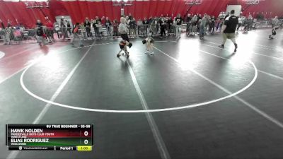 55-58 lbs Round 3 - Elias Rodriguez, Wisconsin vs Hawk Nolden, Pardeeville Boys Club Youth Wrestling
