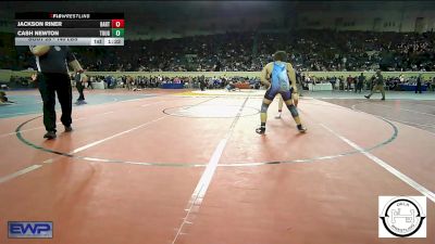 140 lbs Round Of 64 - Jackson Riner, Bartlesville JH vs Cash Newton, Tough N Technical Wrestling Club