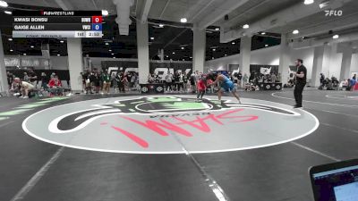92 lbs Cons. Round 2 - Kwasi Bonsu, Duke Wrestling vs Gaige Allen, Viking Wrestling Club (IA)