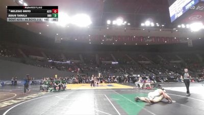 4A Boys 215 lbs Cons. Round 2 - Jesus Tarula, North Marion Boys vs Melesio Brito, Astoria Boys