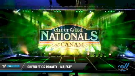 Cheerletics Royalty - MAJESTY [2021 L1 Youth - Small Day 1] 2021 Cheer Ltd Nationals at CANAM