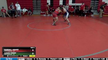 195 lbs Round 1 (12 Team) - Aaron Farish, Oak Mountain vs Randall Jaquez, Homewood Hs