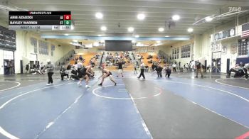 138 lbs Champ. Round 1 - Aris Azadzoi, Laguna Beach vs Bayley Warren, South Torrance