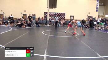 95 lbs Rr Rnd 5 - Olympic Serrao, ACES K-8 vs Kyle Scavuzzo, Highland Hornets K-8