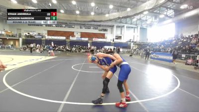 116 lbs Round 3 (3 Team) - Ethan Andreula, Long Beach Sr vs Jackson Harrison, Webster Schroeder High Sch