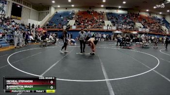 175 lbs Cons. Round 3 - Micheal Stefanoni, John Carroll vs Barrington Brady, St. Vincent Pallotti