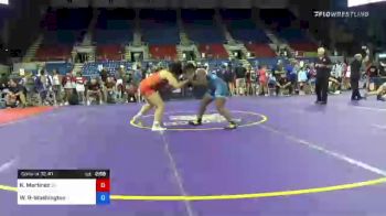 180 lbs Consi Of 32 #1 - Katianna Martinez, California vs Wendy Riley-Washington, Illinois