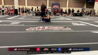 Sun-Yoon Karas vs Andrea Amaro 2025 ADCC Dallas Open