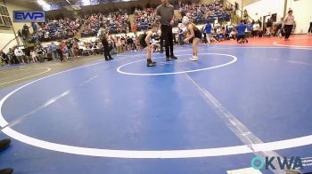 64 lbs Round Of 16 - Lorraine Nealy, Berryhill Wrestling Club vs Gunnar Humbyrd, Jay Wrestling Club