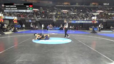 125 lbs Cons. Round 2 - Matt Griffin, TCNJ vs Malik Asfour, Delaware Valley