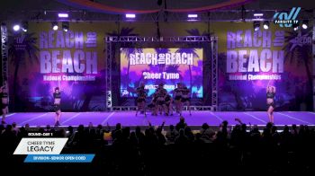 Cheer Tyme - Legacy [2024 L4 Senior Open Coed Day 1] 2024 ACDA Reach the Beach Cheer Grand Nationals