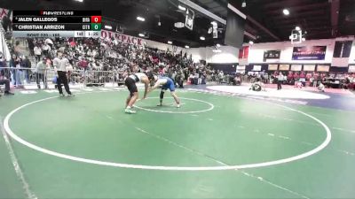 165 lbs Champ. Round 2 - Christian Arrizon, Citrus Hill vs Jalen Gallegos, Diamond Ranch