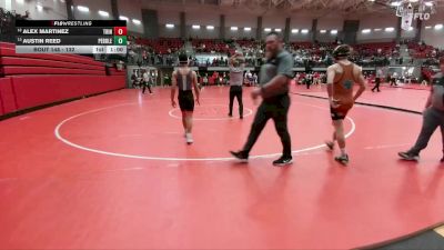 132 lbs Cons. Round 1 - Alex Martinez, Euless Trinity vs Austin Reed, Pebble Hills