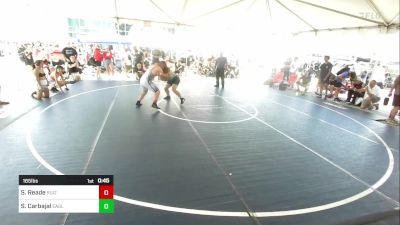 165 lbs Consi Of 32 #2 - Sean Reade, Ruiz Grappling Academy vs Samuel Carbajal, Eagles WC