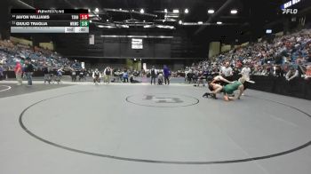 215 lbs Cons. Round 1 - Luka Tomasic, Bonner Springs HS vs James Cannon-Laster, DeSoto HS