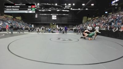 215 lbs Cons. Round 1 - Luka Tomasic, Bonner Springs HS vs James Cannon-Laster, DeSoto HS