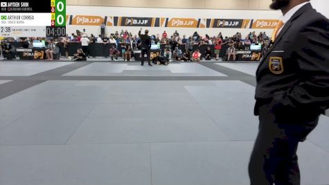 Jayden Shin vs Arthur Correa 2026 PBJJF Pan American Jiu-Jitsu Championships