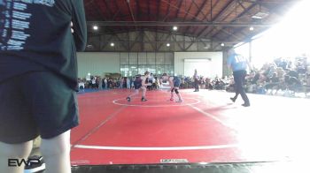 88-92 lbs Quarterfinal - Eli Davis, Owasso Takedown Club vs Kynlee Wilson, Wagoner Takedown Club