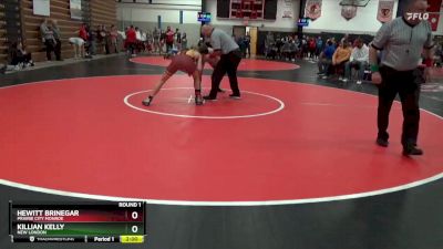 150 lbs Round 1 - Hewitt Brinegar, Prairie City Monroe vs Killian Kelly, New London