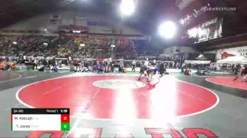 5A 145 lbs Quarterfinal - Tyler Jones, Rocky Mountain vs Mason Keough, Coeur D`Alene