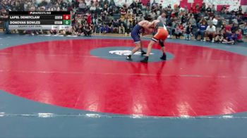 144 lbs Quarterfinal - Lafel Denetclaw, Centralia vs Donovan Bowles, North Thurston