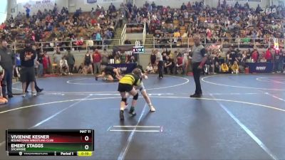 192 lbs Round 2 - Brogan Phipps, Ohio Bandits vs Halleigh McGraw, Miami Trace