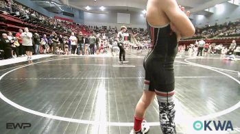 Quarterfinal - Carsten Carver, Collinsville Cardinal Youth Wrestling vs Isaiah Tate, Barnsdall Youth Wrestling