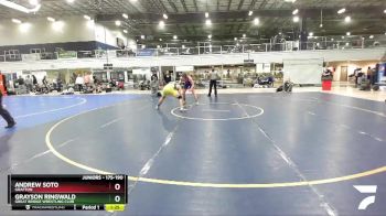 175-190 lbs Semifinal - Grayson Ringwald, Great Bridge Wrestling Club vs Andrew Soto, Grafton