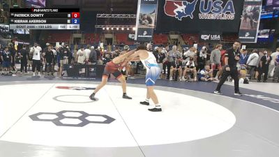 150 lbs Cons. Sub-rd Of 32 - Patrick Dowty, Indiana vs Kieran Akerson, Nebraska