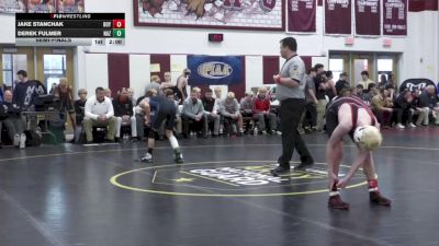 107 lbs Semifinal - Jake Stanchak, Boyertown Area vs Derek Fulmer, Nazareth Area