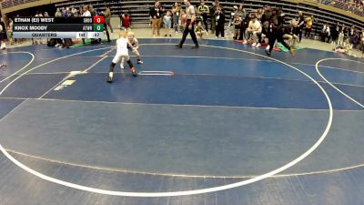 58 lbs Quarters - Ethan (EJ) West, Shootbox vs Knox Moody, Athlos Wrestling