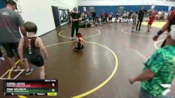 62 lbs Cons. Semi - Azriel Leyva, Worland Wrestling Club vs Finn Wilhelm, Powell Wrestling Club