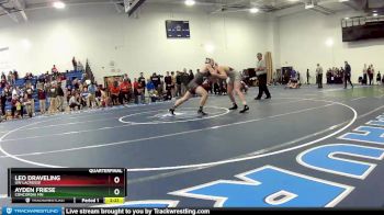 174 lbs Quarterfinal - Leo Draveling, UW Lacrosse vs Ayden Friese, Concordia MN