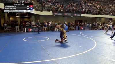 126 lbs Champ. Rd Of 32 - Alvin Pinkney, HeadHunters Wrestling Club vs Jaxon Wilson, Sebolt Wrestling Academy