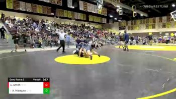 220 lbs Cons. Round 3 - Alex Marquez, Aliso Niguel vs Charles Smith, Heritage (Romoland)