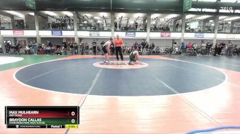 146-160 lbs Quarterfinal - Braydon Callas, Evergreen Park High School vs Max Mulhearn, Riot Room