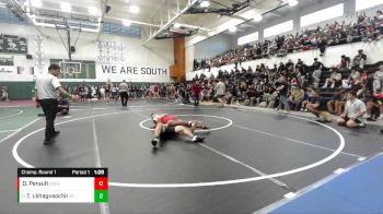 175 lbs Champ. Round 1 - Tumur Lkhagvaochir, South Torrance vs Dionte Perault, Highland