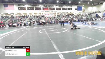 135 lbs Round Of 128 - Oakley Maddox, Broken Arrow Wrestling Club vs Cash Byington, Motherlode Wrestling Club