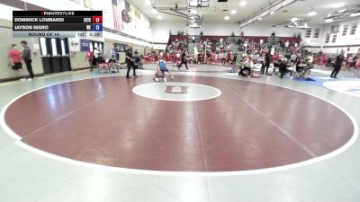 126 lbs Round Of 16 - Dominick Lombardi, Estebuilt WC vs Jayson Nigro, West Essex