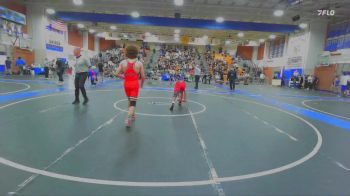 132 lbs Champ. Round 2 - Jayden Plata, Downey vs Finn Kapsos, Harvard-Westlake
