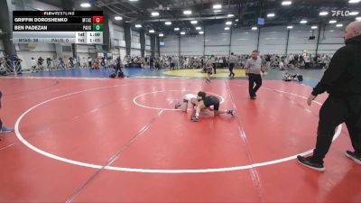 80 lbs Round 3 - 12:30pm Saturday - Griffin Doroshenko, Mat Assassins vs Ben Padezan, PA USA