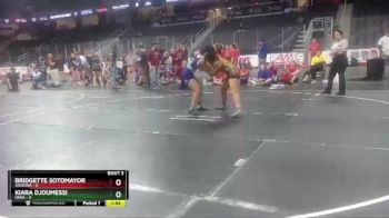 W 138 lbs Round 2 (4 Team) - Kiara Djoumessi, Iowa vs Bridgette Sotomayor, Arizona