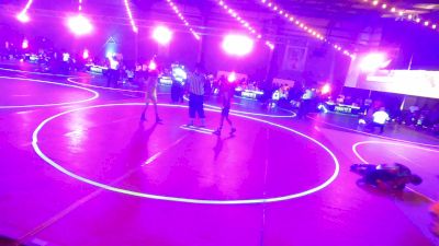 65 lbs Round Of 16 - Wayne Bajza, Bald Eagle vs Barrett Clarkson, Clarkson Club