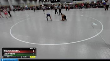 100 lbs Champ. Round 1 - Natalie Perkins, Silverback Wrestling Club vs Anna White, North Dakota