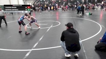 126 lbs Cons. Round 1 - Haydyn Cantrall, Overton Eagles vs Cooper Edson, Sedgwick County