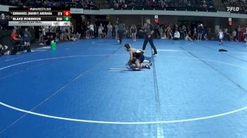 65 lbs Quarterfinal - Emmanuel (Manny) Andraka, BTWC vs Blake Robinson, Berge Elite Wrestling Academy