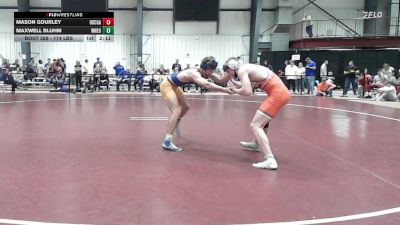 174 lbs Consolation - Mason Gourley, Coast Guard vs Maxwell Bluhm, Western New England